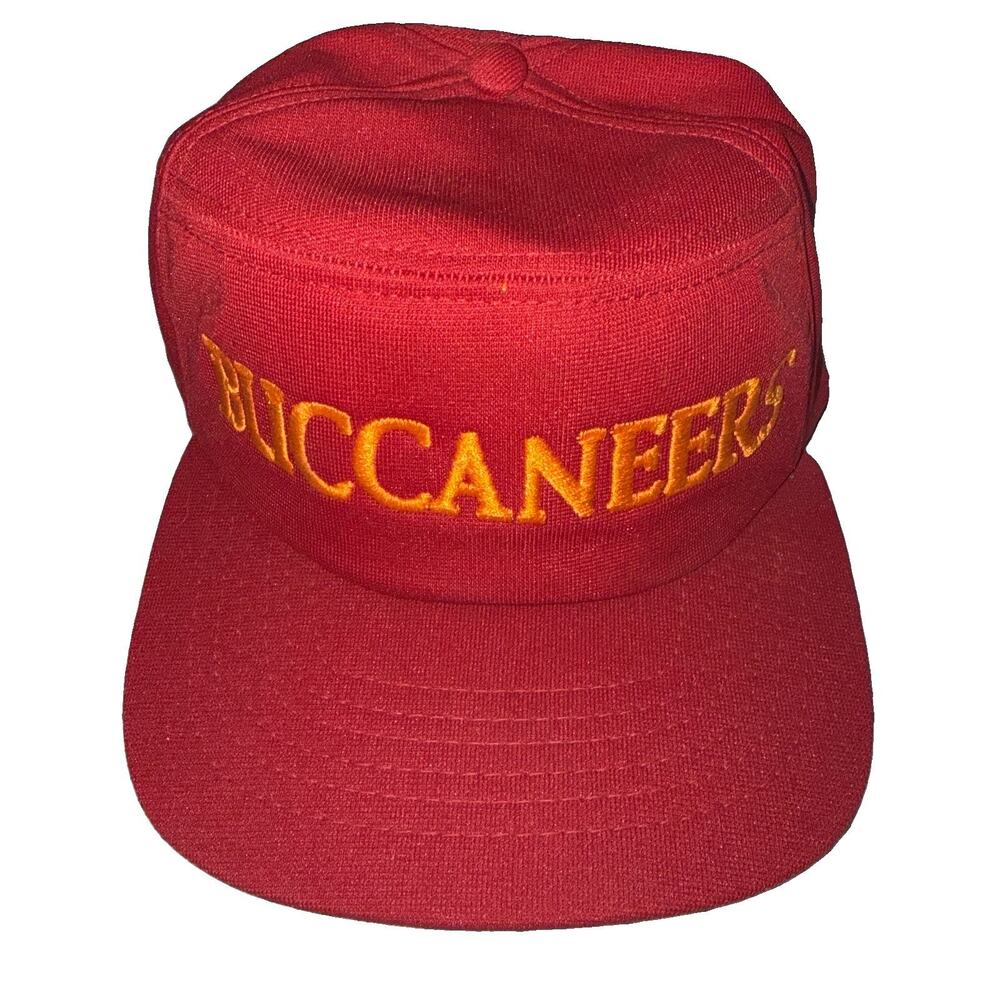 Vintage 80s Tampa Bay Buccaneers NFL Football New Era Pro Design Snapback Hat